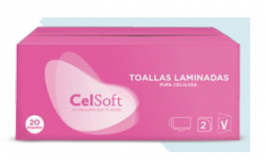 TOALLA MANOS CELSOFT PREMIUM 200u./20p.